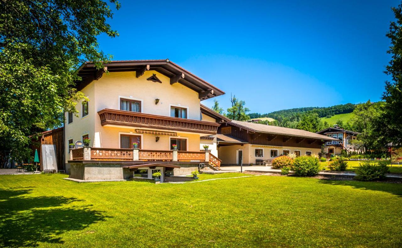 Ferienwohnung Wallmerhof Am Laendlichen Wimberg Adnet Exteriör bild