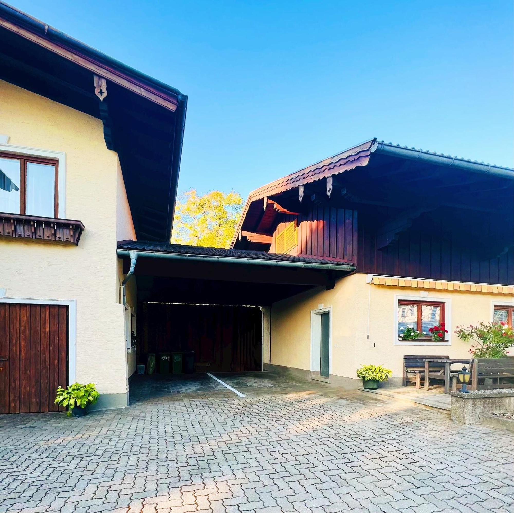Ferienwohnung Wallmerhof Am Laendlichen Wimberg Adnet Exteriör bild